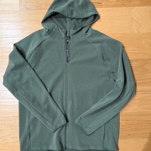 Lululemon Green Hooded Zip-Up Jacket